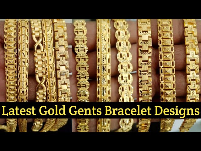 Buy Gold Style Bracelet Design Men Wedding Jewellery Collections Buy Online-sonthuy.vn