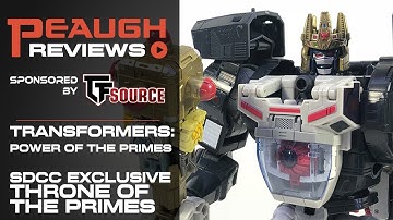 Video Review: Power of the Primes SDCC Exclusive THRONE OF THE PRIMES