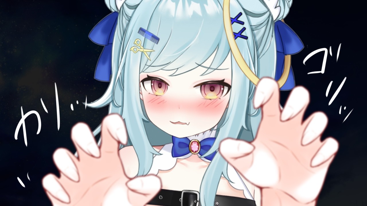ASMR♡カリカリが効く♡元美容師の頭皮マッサージ＆スクラッチ♡ 睡眠導入/vtuber/寝かしつけ