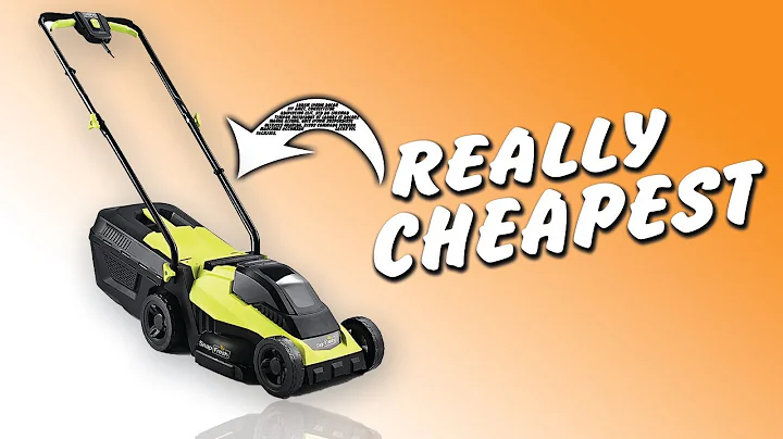 Top 6 BEST Cheapest Cordless Lawn Mower 2025