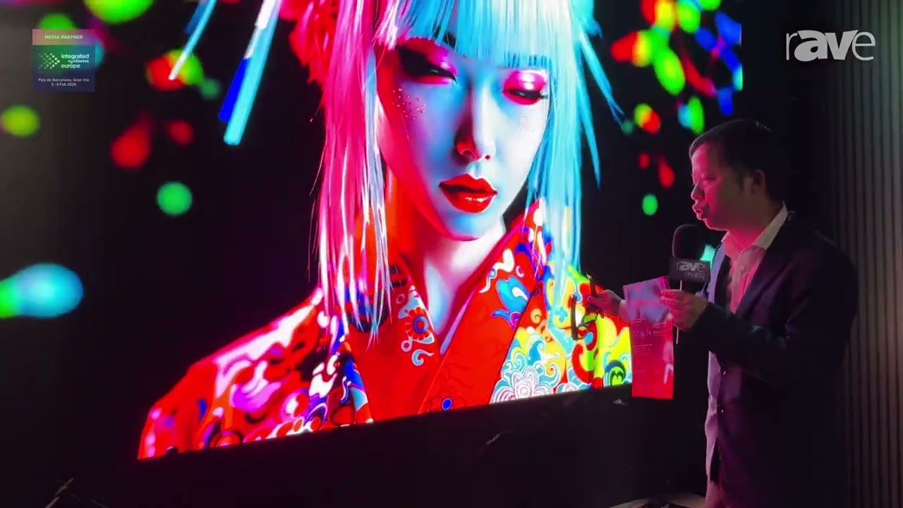 ISE 2026: Vistech Technology Explains Stellar Series MicroLED Display
