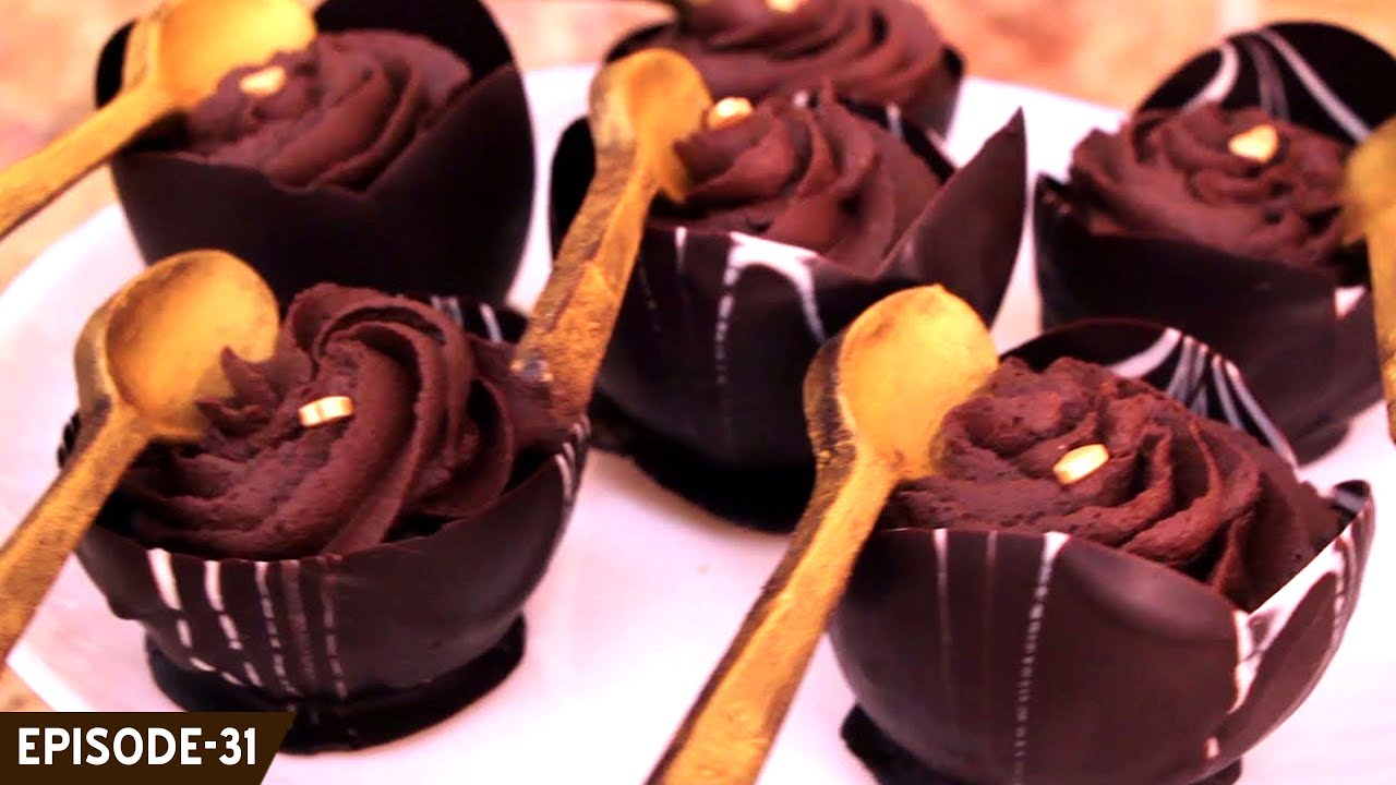 Learn how to make beautiful Chocolate Tulips and to make chocolate