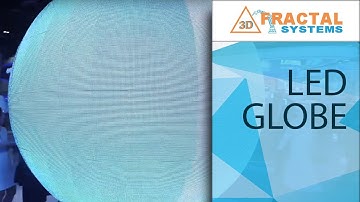 LED Globe - GITEX 2017 (DU))