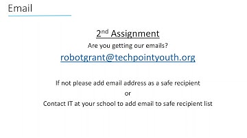 Robotics Webinar Training - 2018