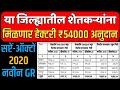 या जिल्ह्यातील शेतकऱ्यांना 307 कोटी अनुदान | ativrushti anudan vatap 2020 | pik_nuksan anudan