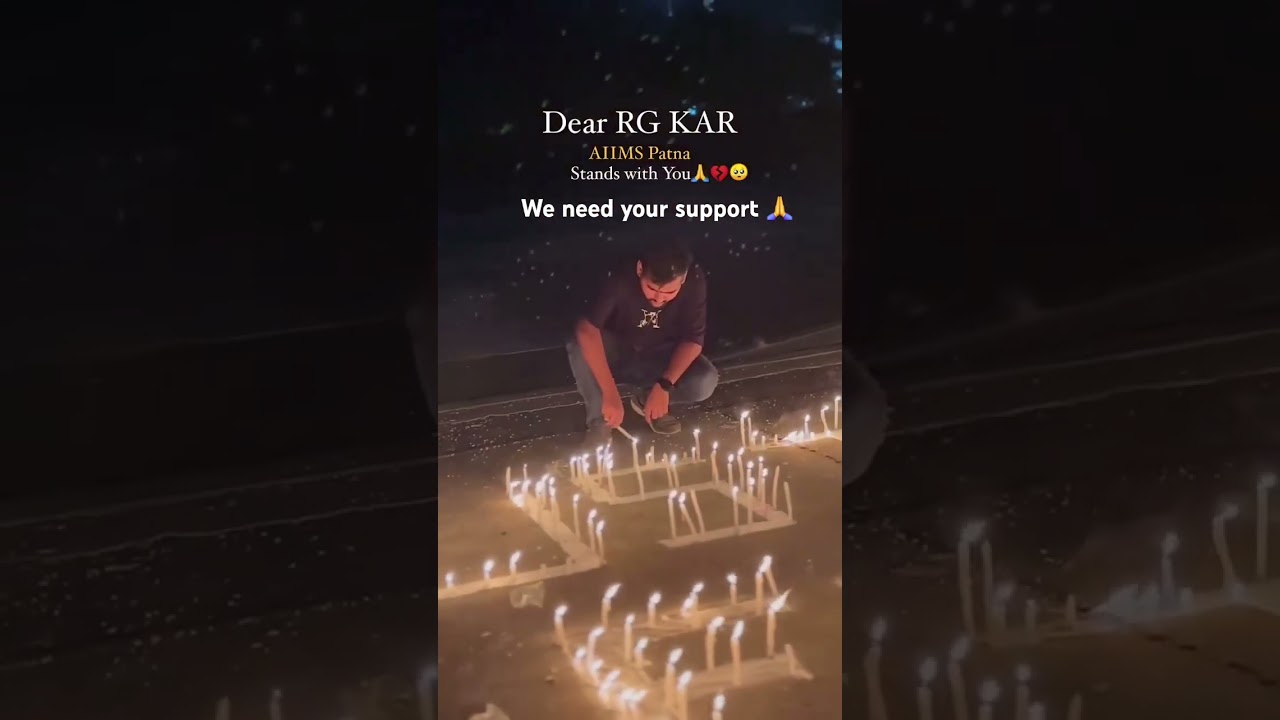 Kolkata doctor murder case | We want justice | Doctor Candle march | Kolkata rape case 