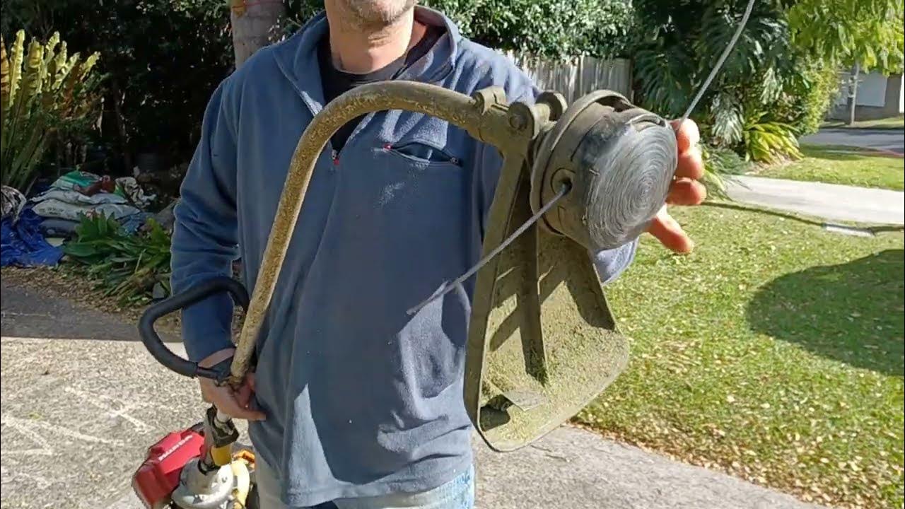 SST Gardens Honda Bent Shaft Whipper Snipper Dodgy Starter - YouTube
