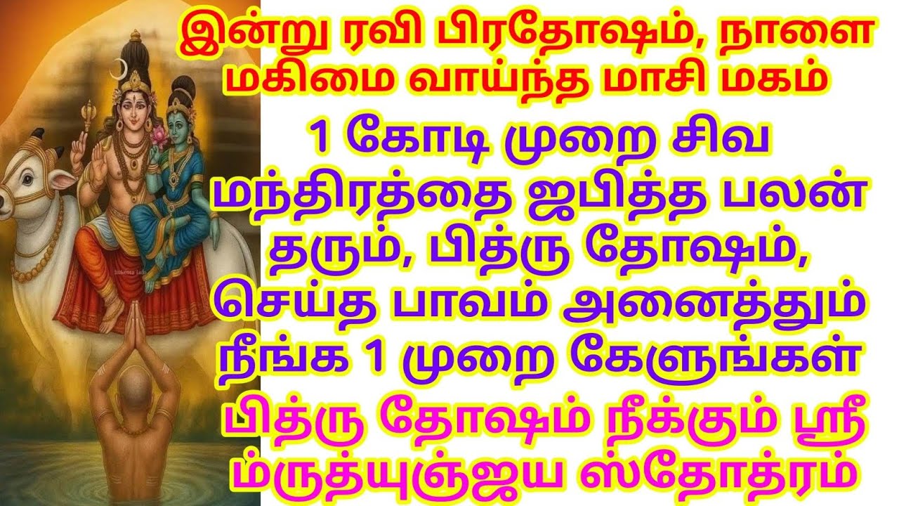 1 கோடி முறை சிவ மந்திரத்தை ஜபித்த பலன் தரும், பித்ரு தோஷம், பாவம் அனைத்தும் நீங்க 1 முறை கேளுங்கள்