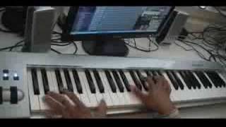 Video thumbnail of "Piano - Tupac - I Aint Mad At Ya - Tutorial"