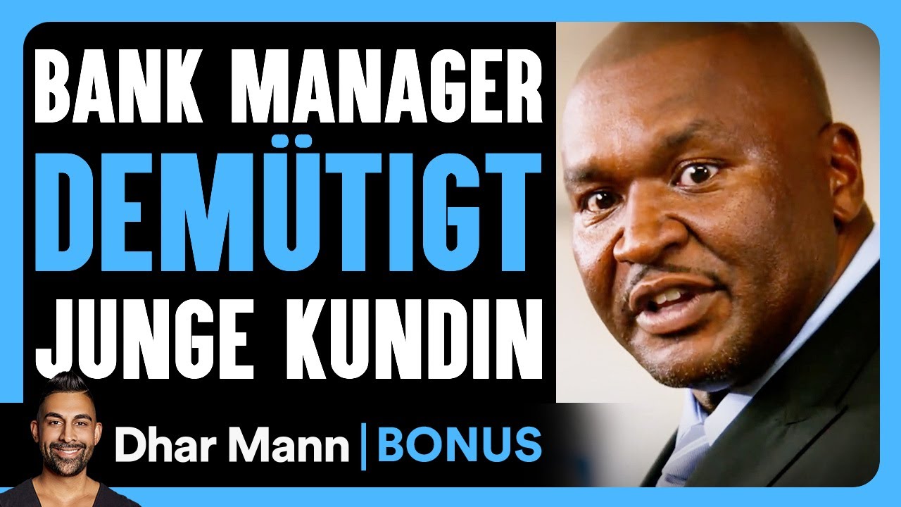 Ein Bank Manager DEMÜTIGT Eine Junge Kundin | Dhar Mann Studios Bonus