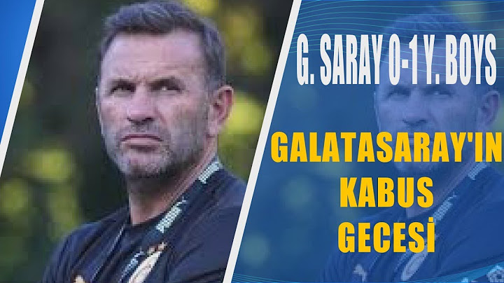 Galatasaray 0-1 Young Boys | Okan Buruk: Hedefimiz UEFA Avrupa Kupası