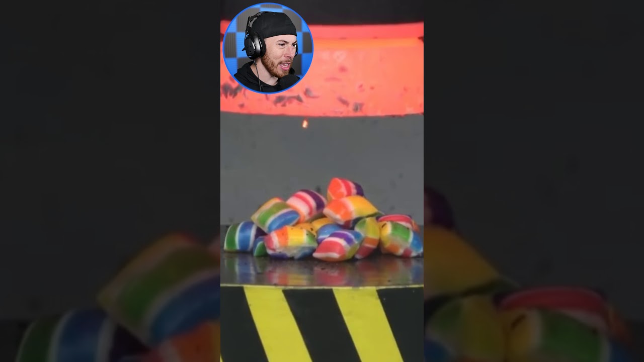 Tide Pods DESTROYED By 1000 DEGREE Hydraulic Press #Shorts