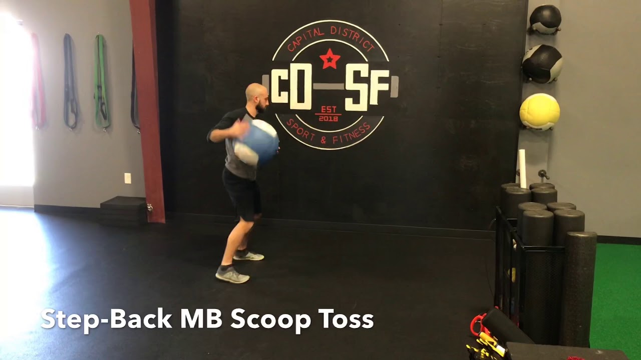 Advanced Med Ball Scoop Toss Progressions YouTube
