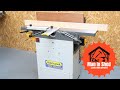 How to set up and use a Planer Thicknesser/ Jointer Planer and Flatten and Square Lumber