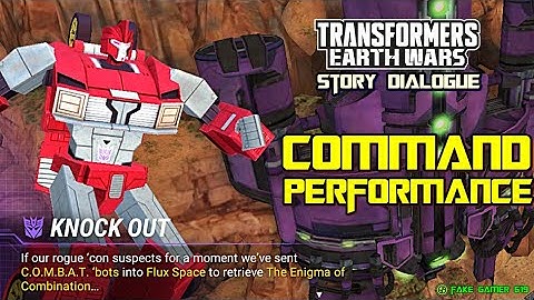 Command Performance - Transformers | Story Dialogue