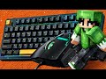 SMOOTH Keyboard + Mouse ASMR Sounds | mineberry Bedwars #minecraftprank