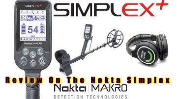 Testing nokta mackro simplex depth test on silver and gold metal detecting scotland