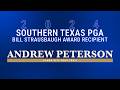 Andrew Peterson, PGA - 2024 Bill Strausbaugh Award