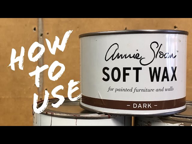 How To Use Dark Wax/The Chippy Barn Paint/ Furniture Flip/Behr Decorative  Wax 