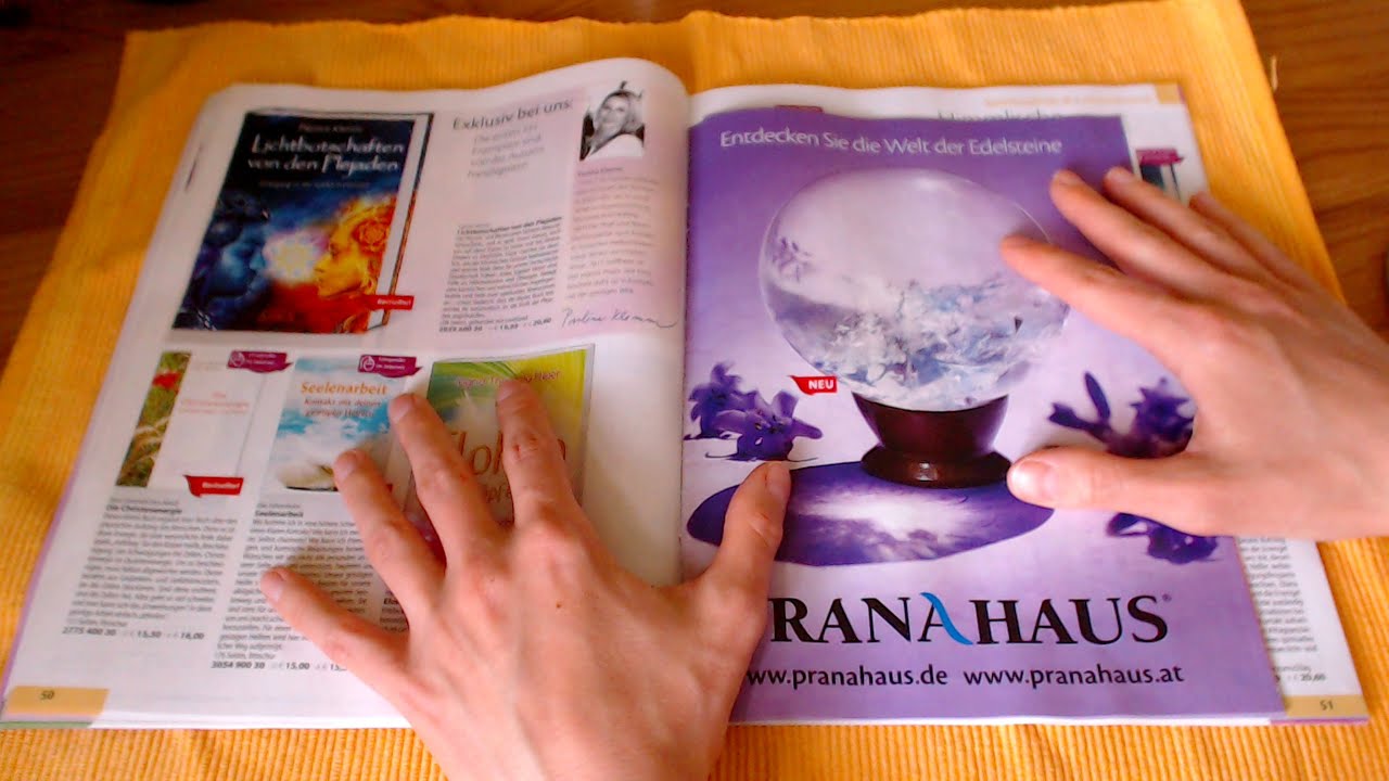 #ASMR SICHTEN EINES SPIRITUELLEN KATALOGS [REQUEST] - DEUTSCH/ GERMAN