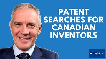 Patent Searches for Canadian Inventors