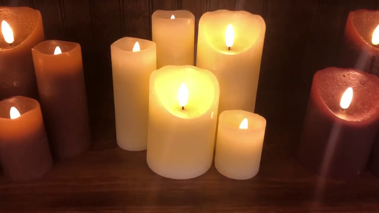 Battery-Operated Candles - Realistic Look