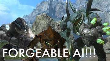 Halo Reach MCC PC Forging With "AI" NPC