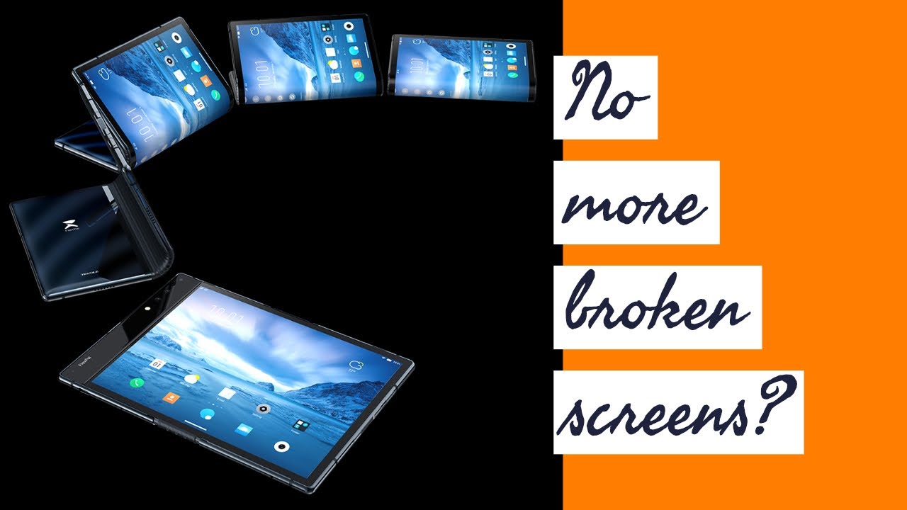 Royole FlexiPai - First Flexible Smartphone / Tablet |  CES 2019