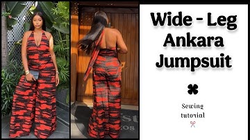 How to Sew a Wide-Leg Jumpsuit | Tutorial for Beginners