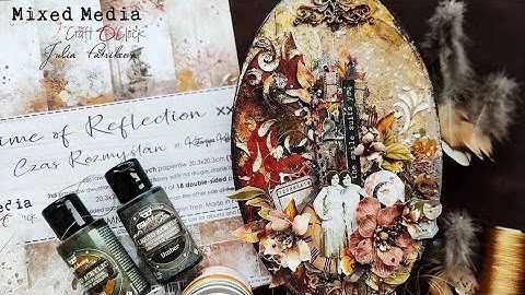 Mix media panel video tutorial by Julia Patrikeeva