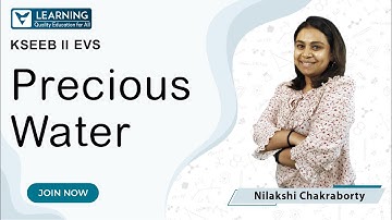 Class 2 EVS | Precious water | KSEEB  | By Nilakshi Ma