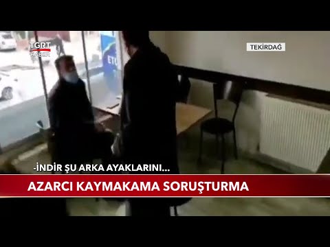 Vatandaşları Azarlayan Kaymakama Soruşturma