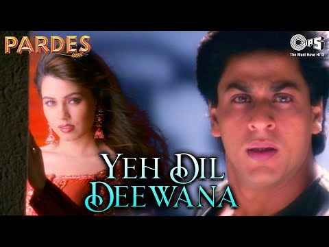 Yeh Dil Deewana | Pardes | Shah Rukh | Mahima | Sonu Nigam, Shankar Mahadevan | 90's Hindi Hit Songs