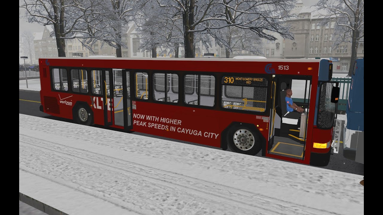 Omsi 2 Cayuga City, Route 310 Montgomery Breeze Red (Snow)
