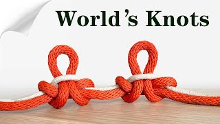 The 10 World’s MOST Practical Knots You must know!!