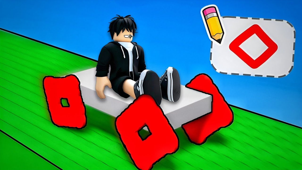 ကျွန်တော်စီးမယ့် ကားရဲ့ကားဘီး တွေကိုကိုယ်တိုင်ဆွဲခဲ့တယ် | Wheel Drawing Obby ( Roblox )