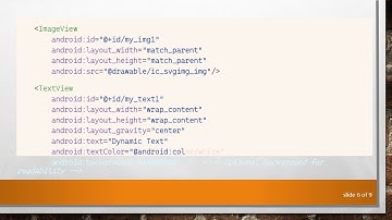 How to Put Text Over ImageView in Android Applications