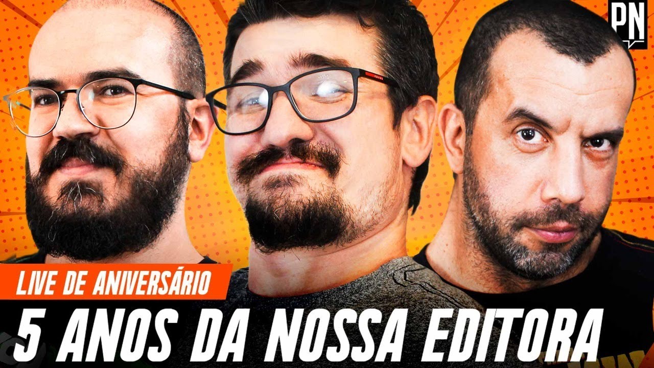 ANIVERSÁRIO DE 5 ANOS DA EDITORA PIPOCA & NANQUIM! COMEMORAÇÃO AO VIVO!