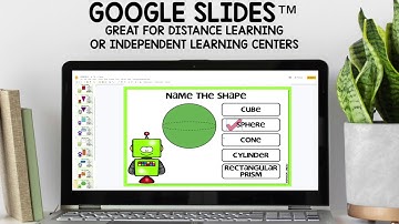 3D Shapes using Google Slides Module 5 Lesson 3