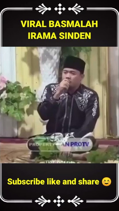 VIRAL QORI DARI PANDEGLANG BASMALAH NADA SINDEN.#shorts