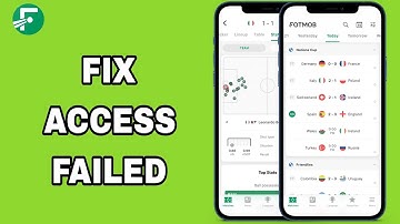How To Fix And Solve Access Failed On FotMob App | Final Solution