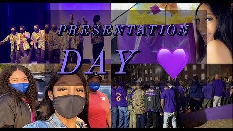 A Day In The Life Vlog | ECSU | OMEGA PSI PHI PRESENTATION  | DIAMOND AND STAZZI