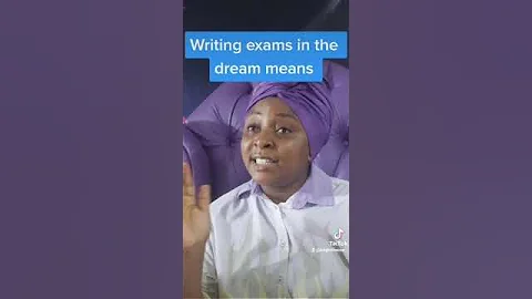 Writing exams in the dream means. - DayDayNews