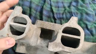 How a Dual Port 360 Offenhauser intake manifold  works .... it's actually quite genius.