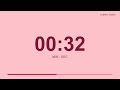 1 Minute Timer with Beep | Study, Work & Focus Countdown