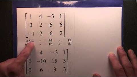 #103 Gauss Jordan 3X3 RREF