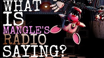 MANGLE RADIO REVERSED AND WORDS FOUND! - Decoded Theories