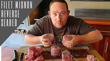 Filet mignon recipe oven | Reverse sear method | Xman & co