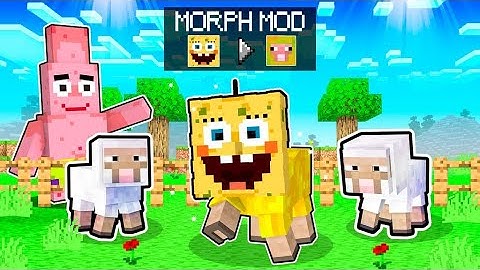 Hide and Seek with Minecraft Morph Mod!