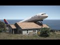 Airplane INSTANT Landing on 'Solo House' after Various Hurdles | GTA 5